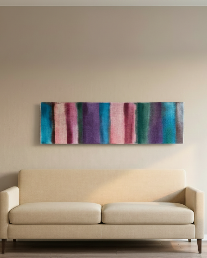 Hand-Painted Runner