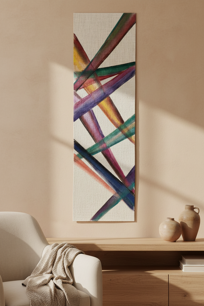 Hand-Painted Runner