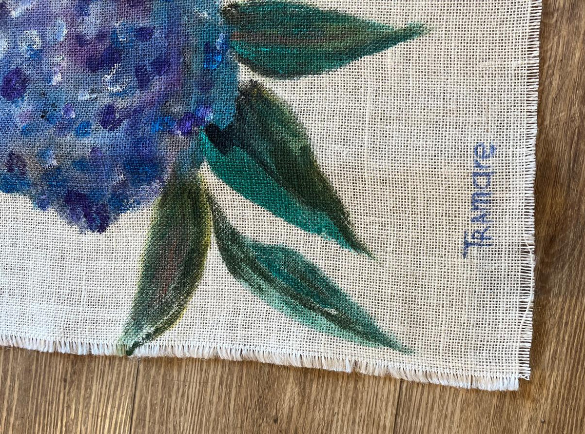 Hand-painted runner