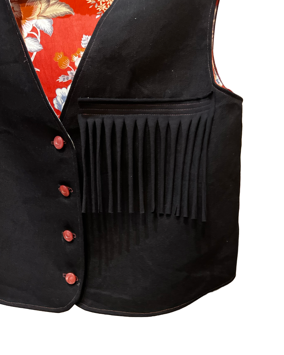 Gilet tessuto