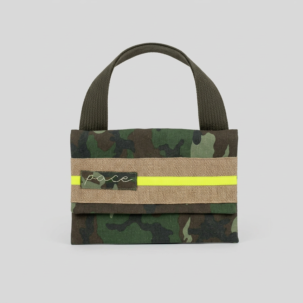 Camouflage fabric pouch