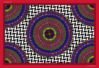 Stola in seta serie 'Carte' -Bagolari