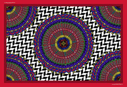 Stola in seta serie 'Carte' -Bagolari