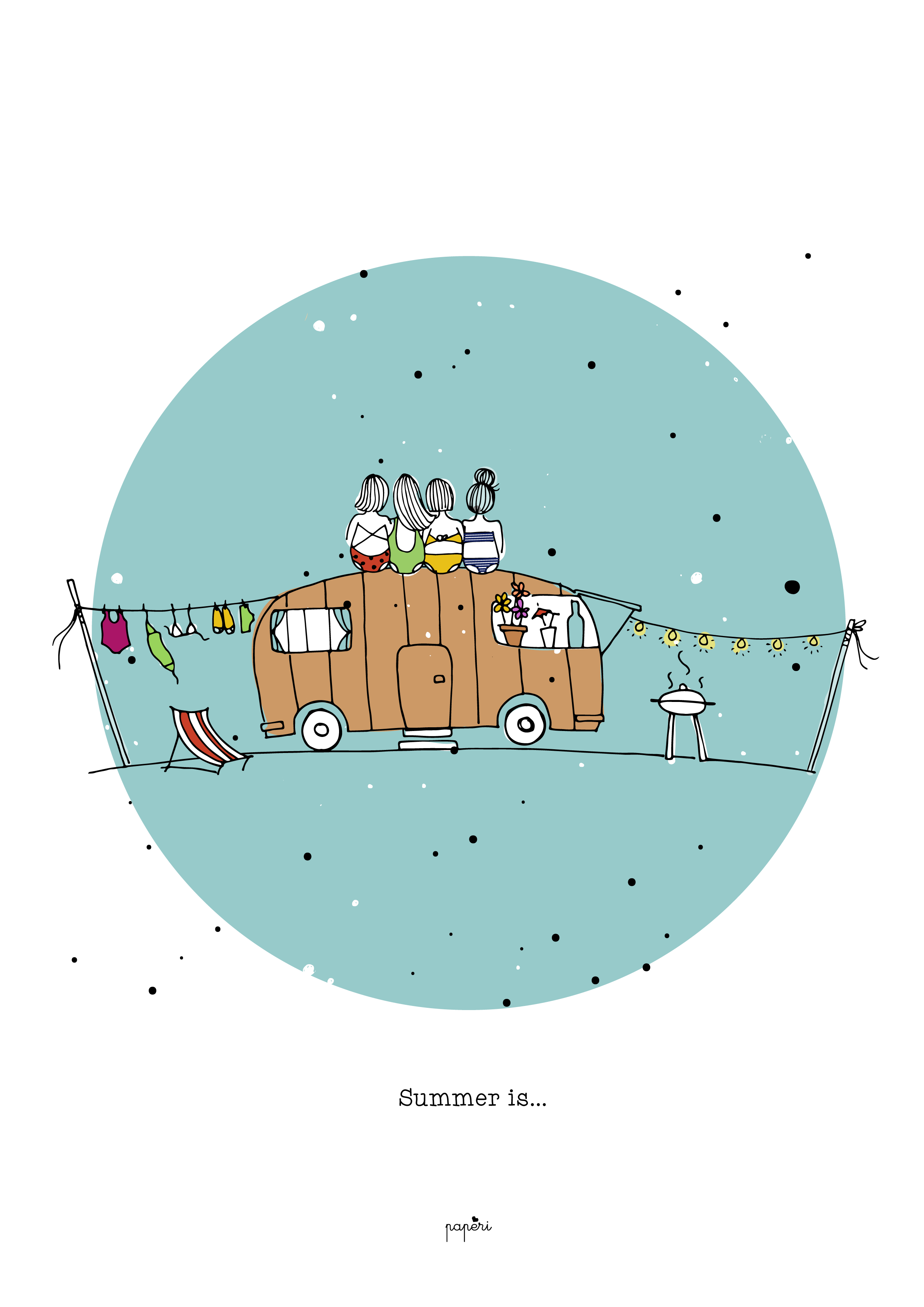 Serie - 'Summer Is' - Camper