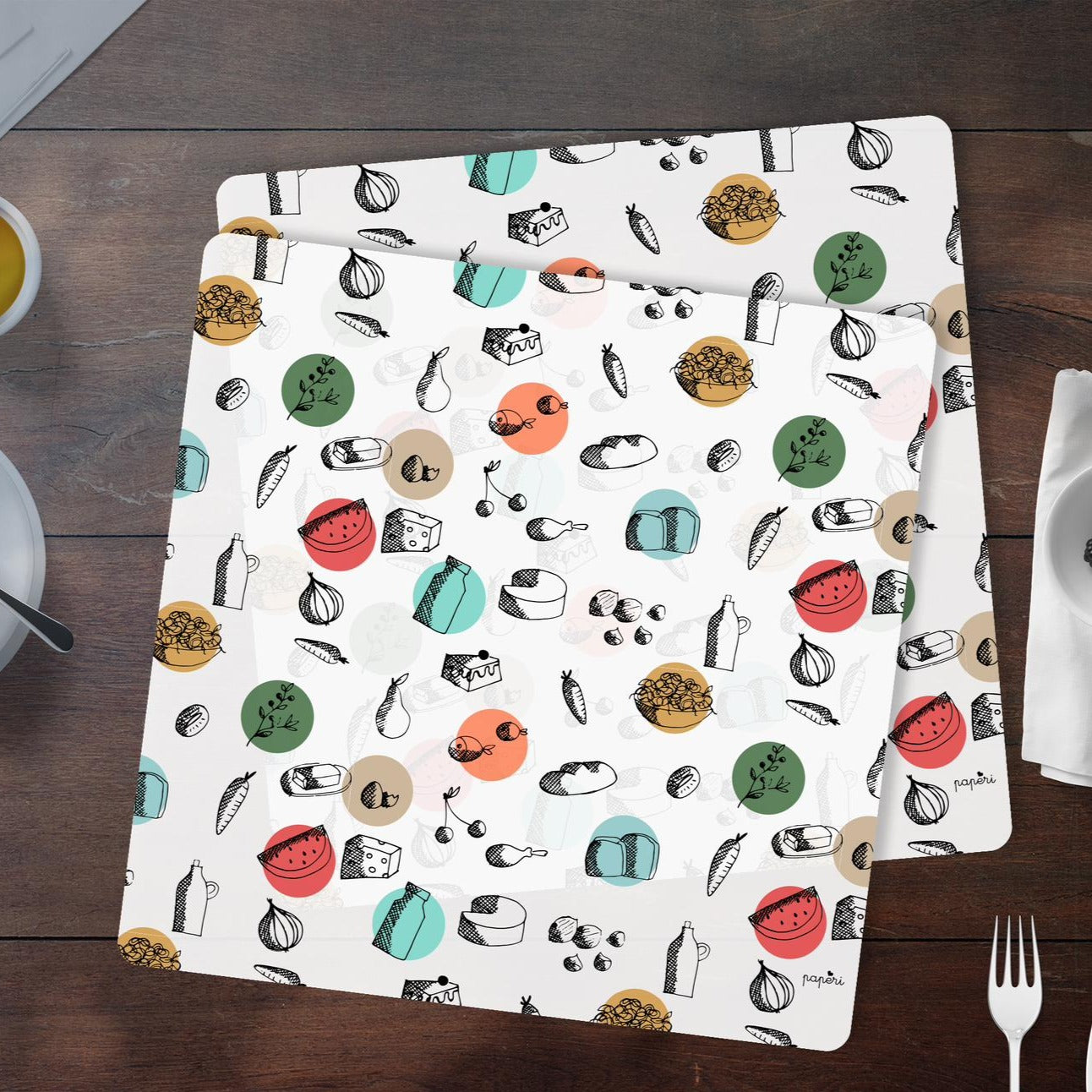 Tovaglietta Serie - 'Food'