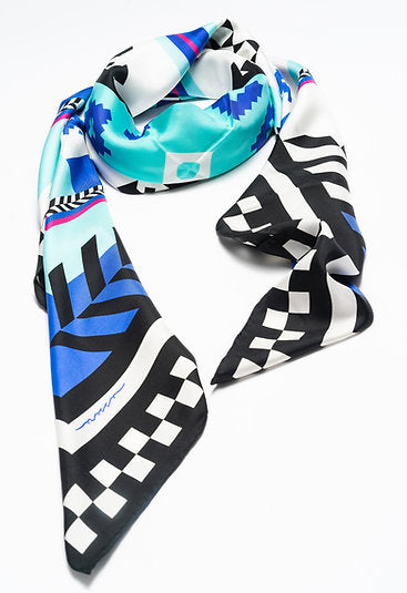 Foulard in seta 'Incontro'