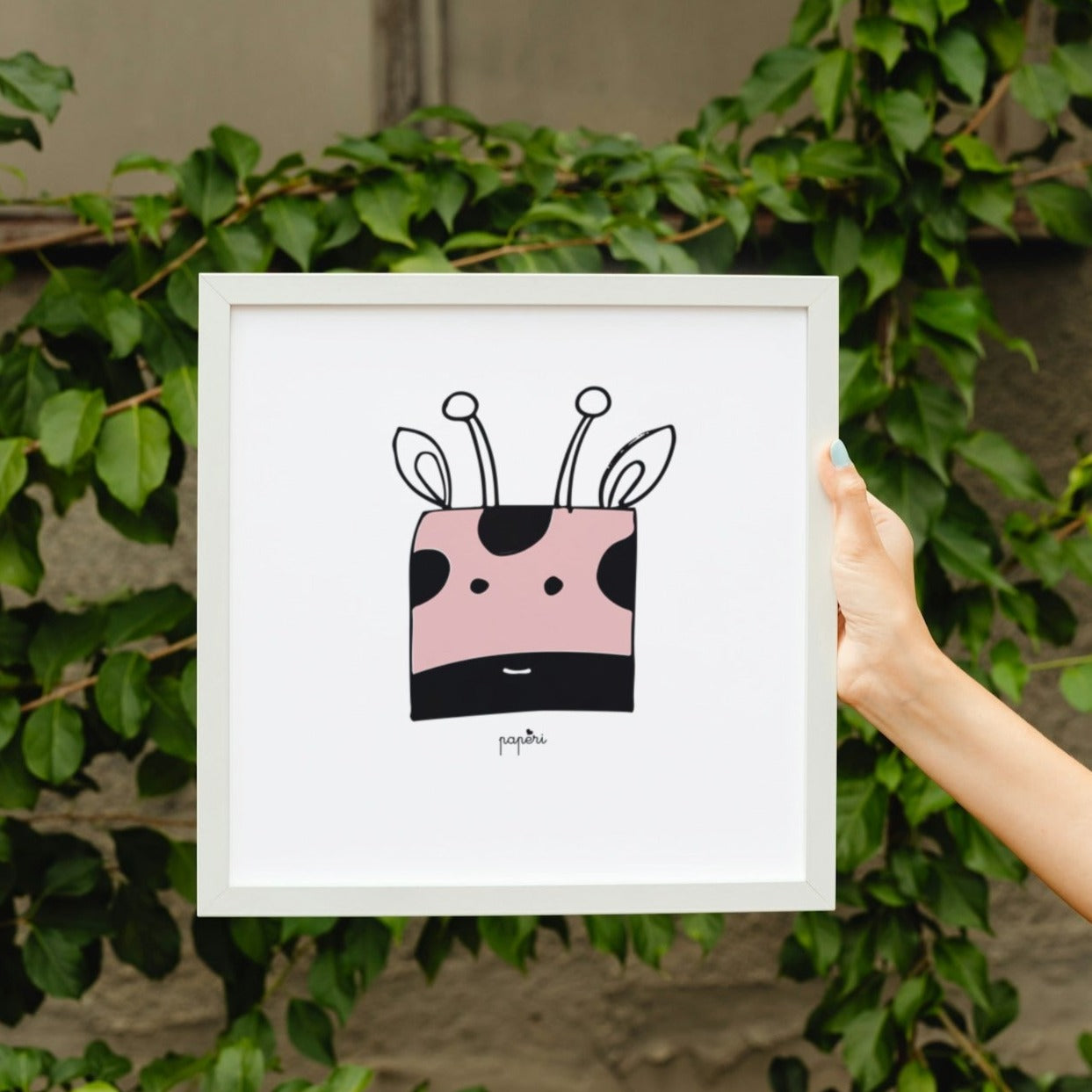 Serie - 'Animali'-Mucca