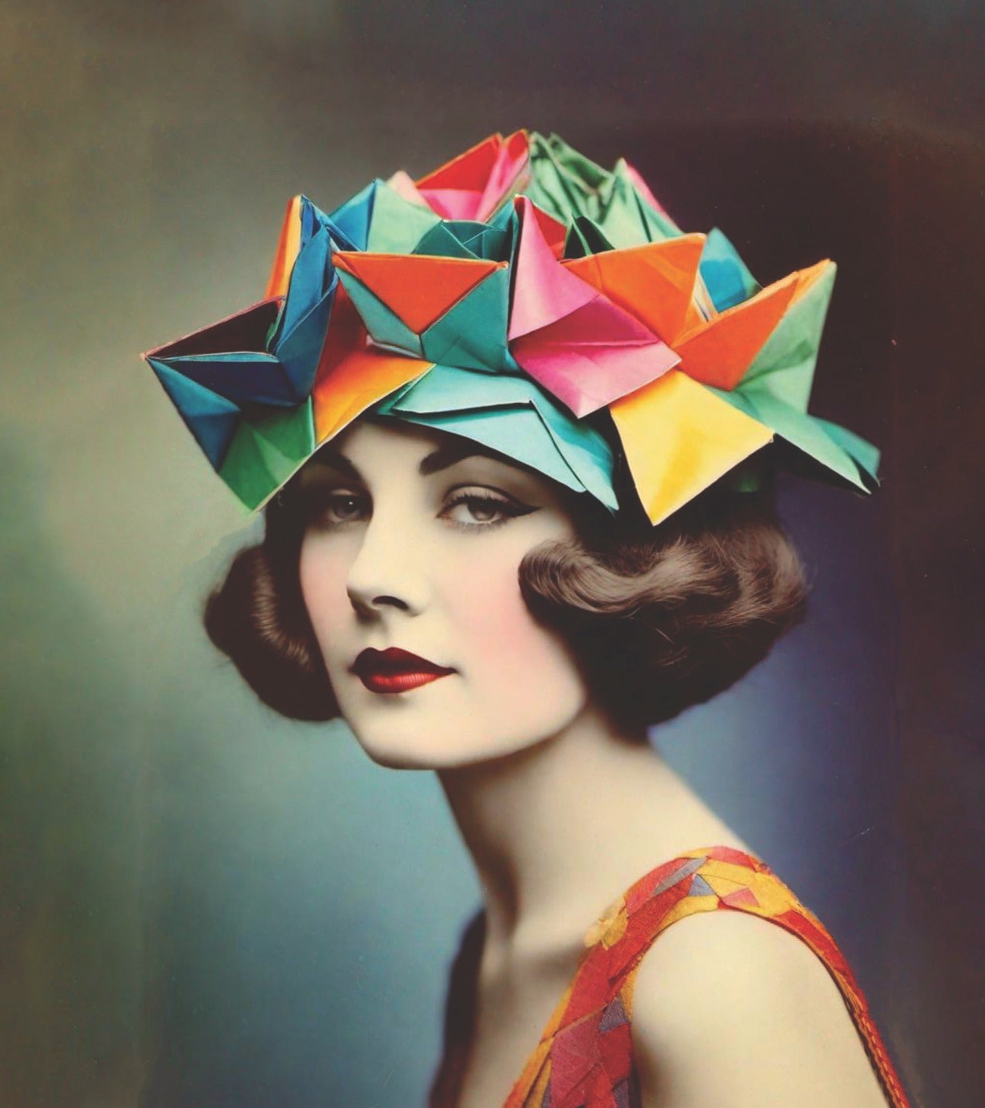 Quadro 'Origami Bonnie' 40x45
