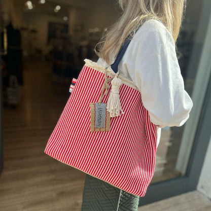 Shopper in tessuto modello 'Castello'