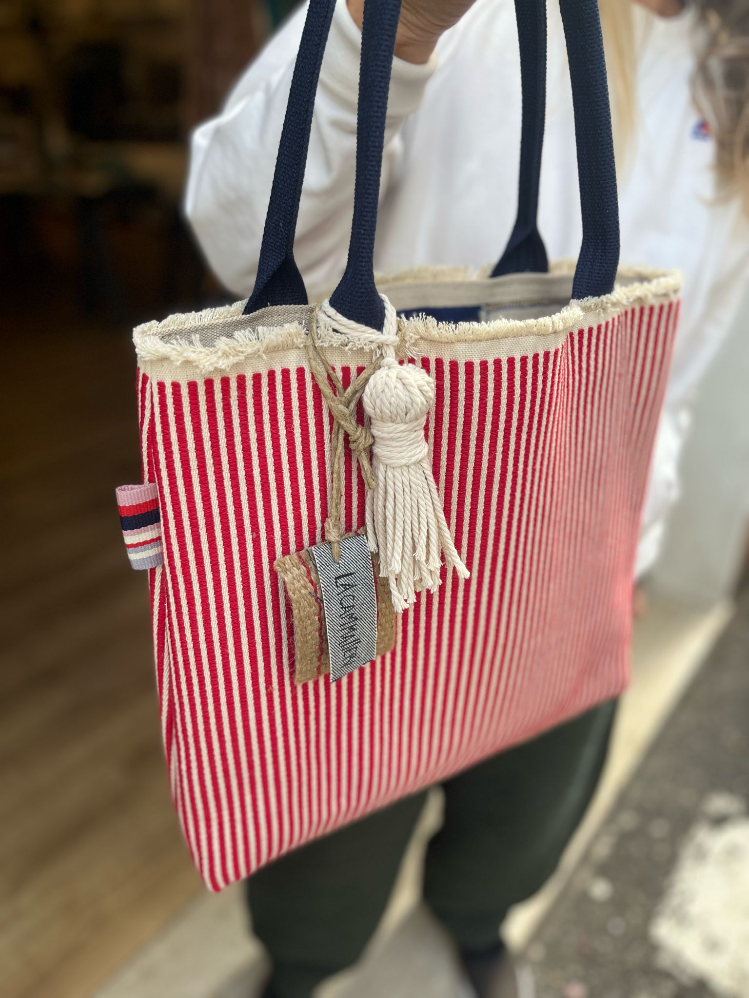 Shopper in tessuto modello 'Castello'