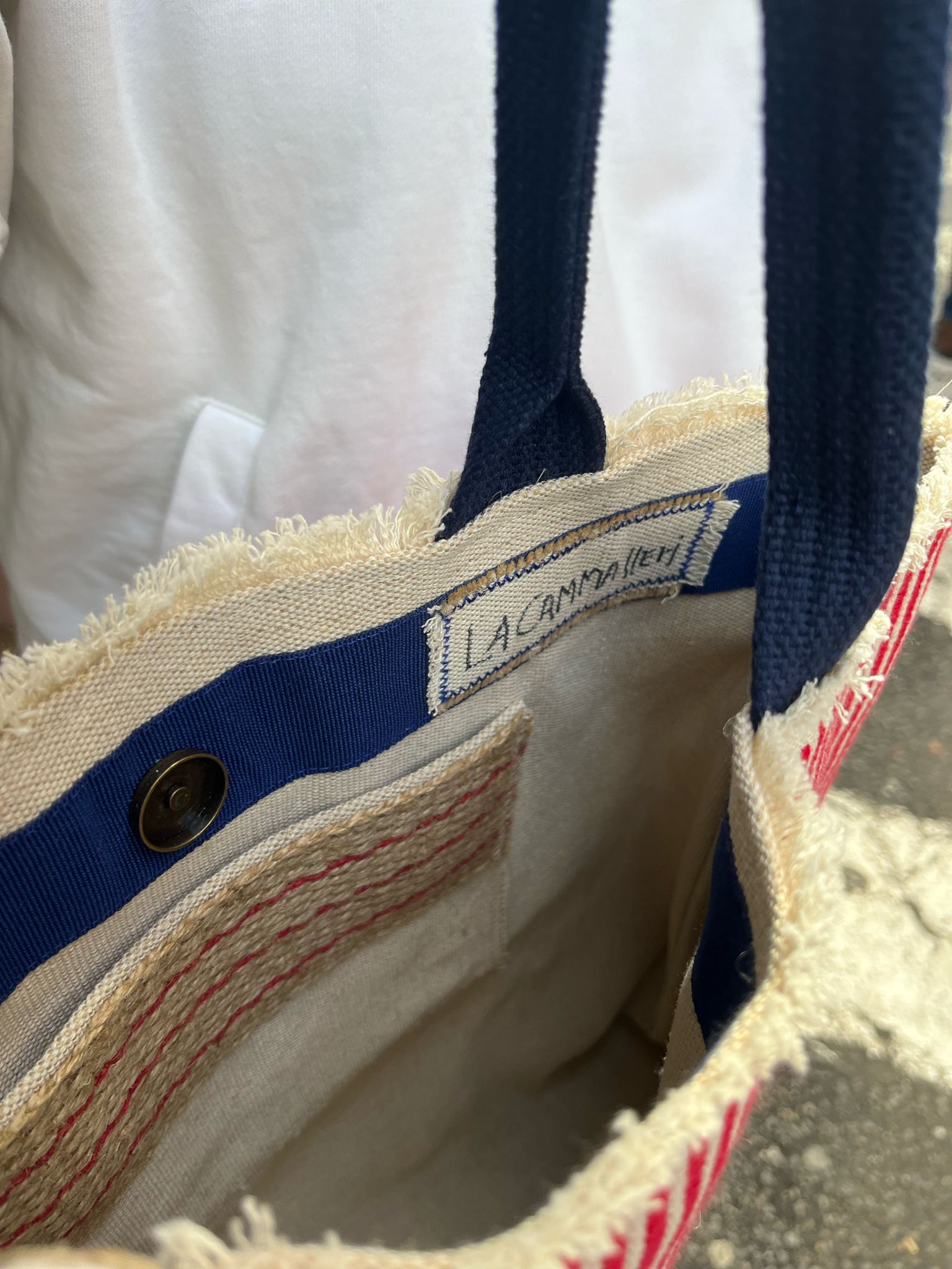 Shopper in tessuto modello 'Castello'