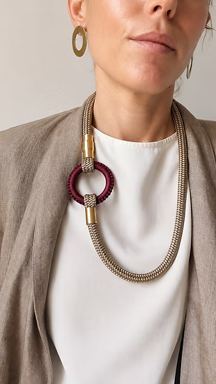 Collana T021 -Infinito Cerchio S