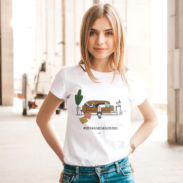 Tshirt- 'Divanisti Anonimi' - Coppia