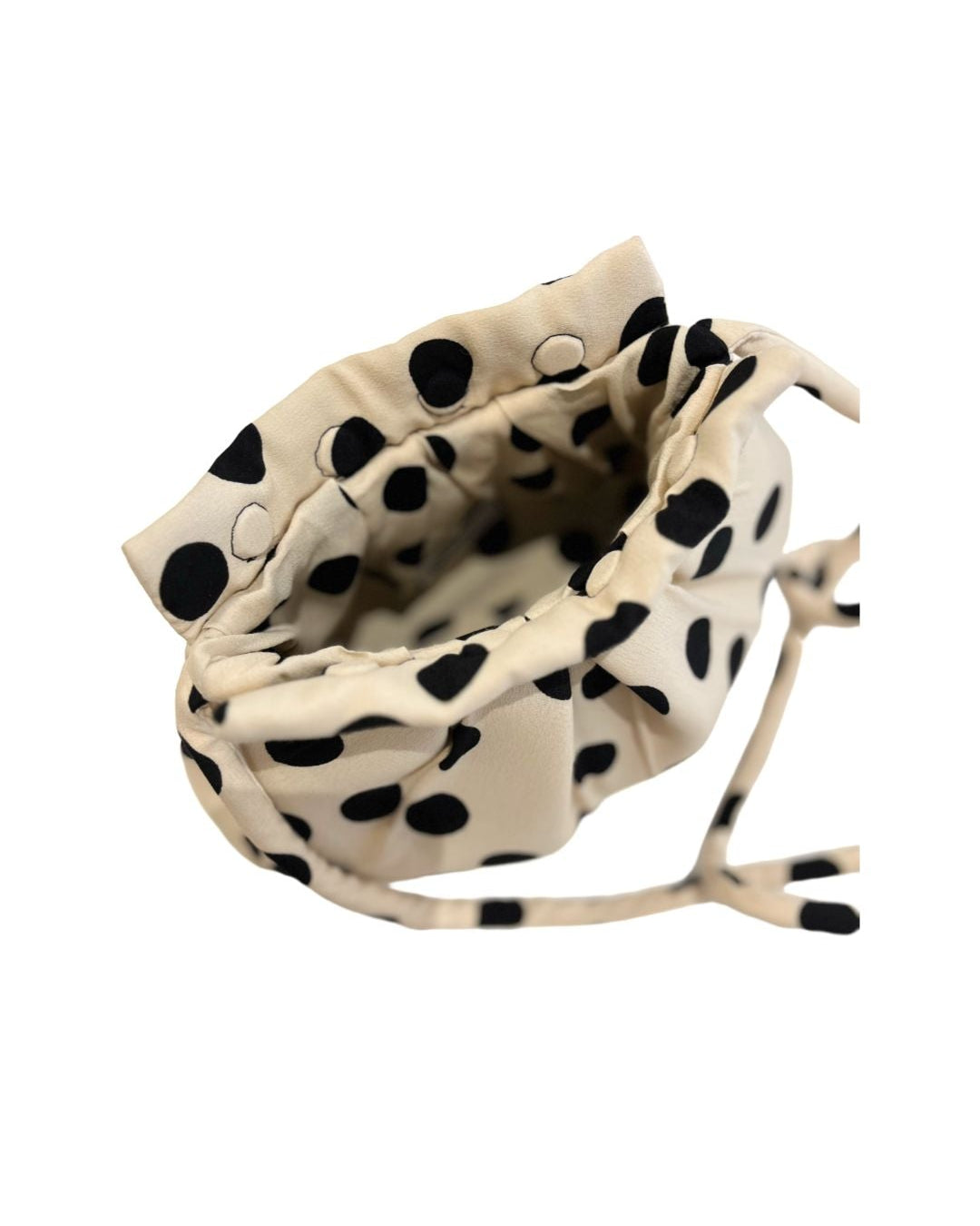 Borsa tracolla  'Bignè' medium a pois