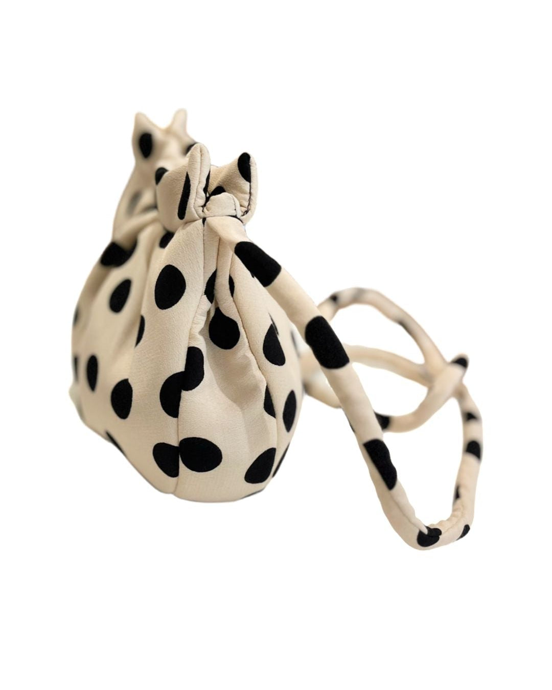 Borsa tracolla  'Bignè' medium a pois