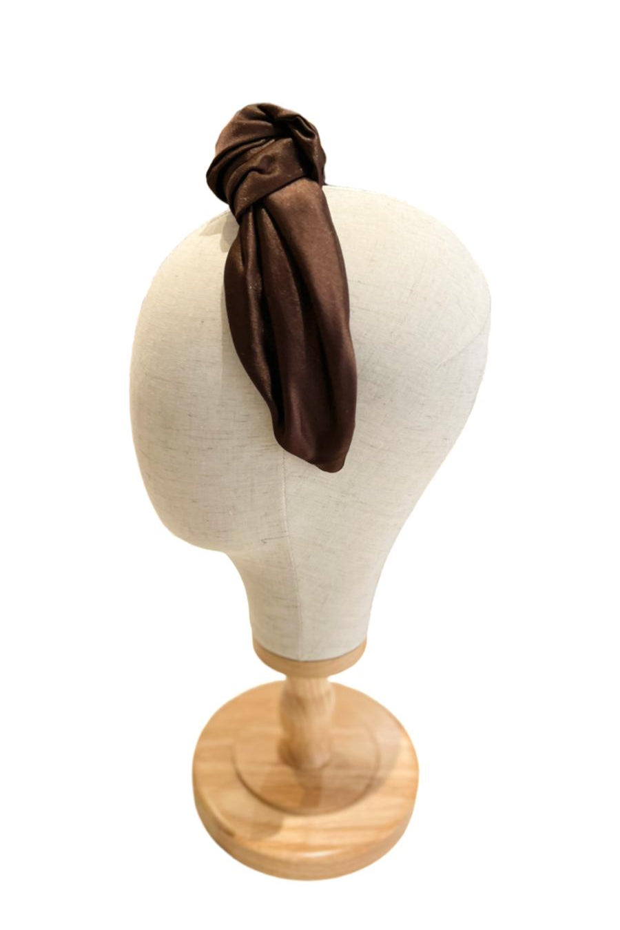 Cerchietto per capelli con nodo/monocolore (colori vari)