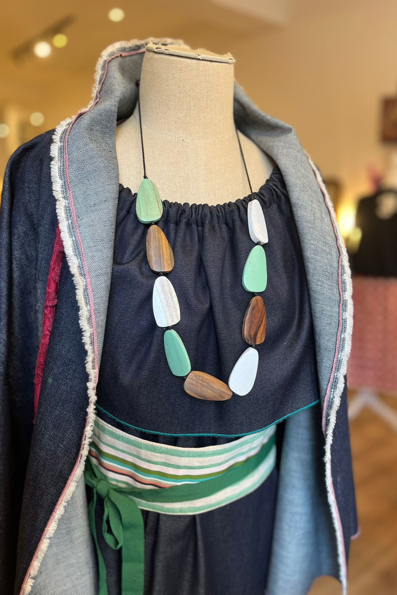 Collana Legno