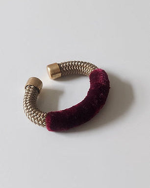 Bracciale manetta Velluto