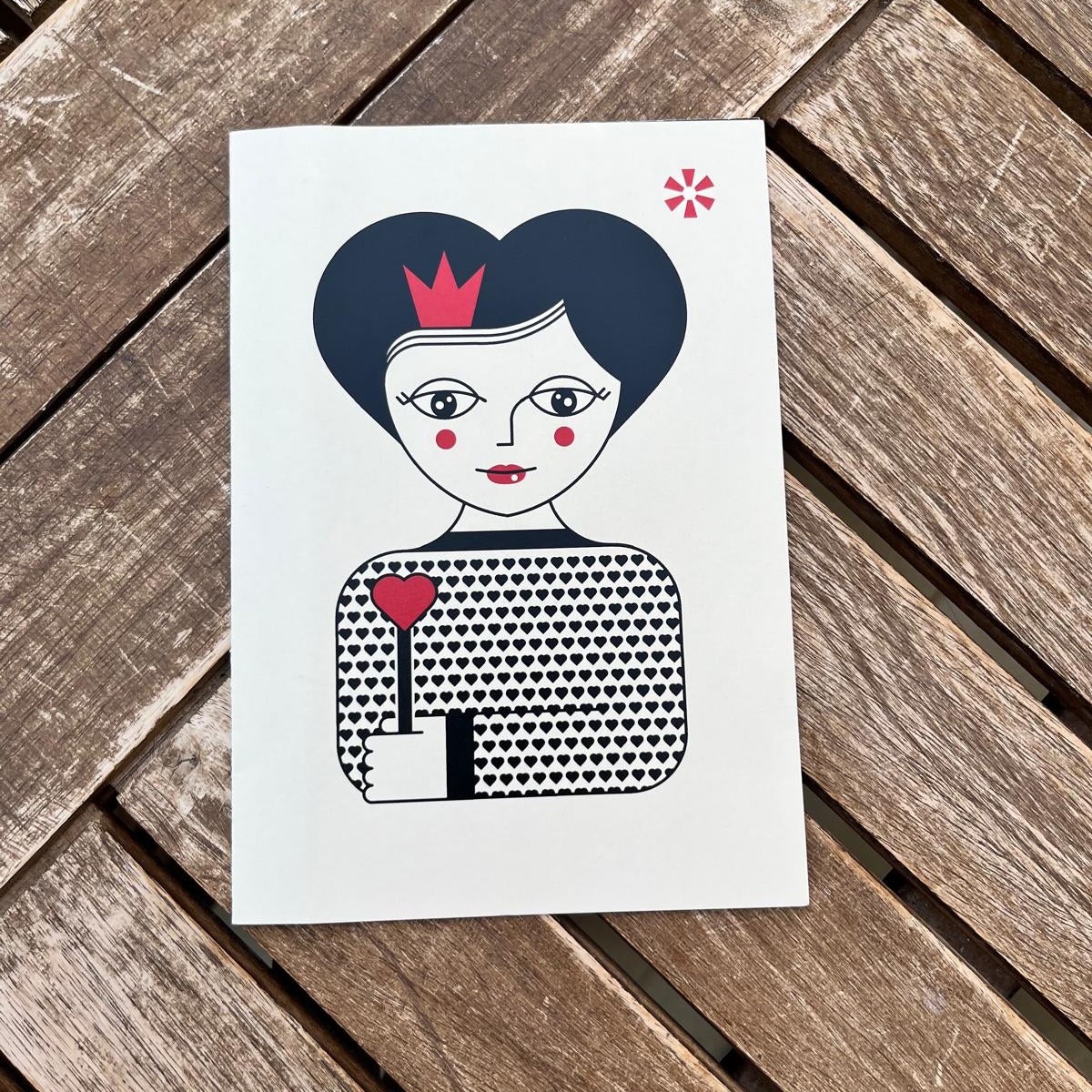 Notebook Diary-Regina di Cuori