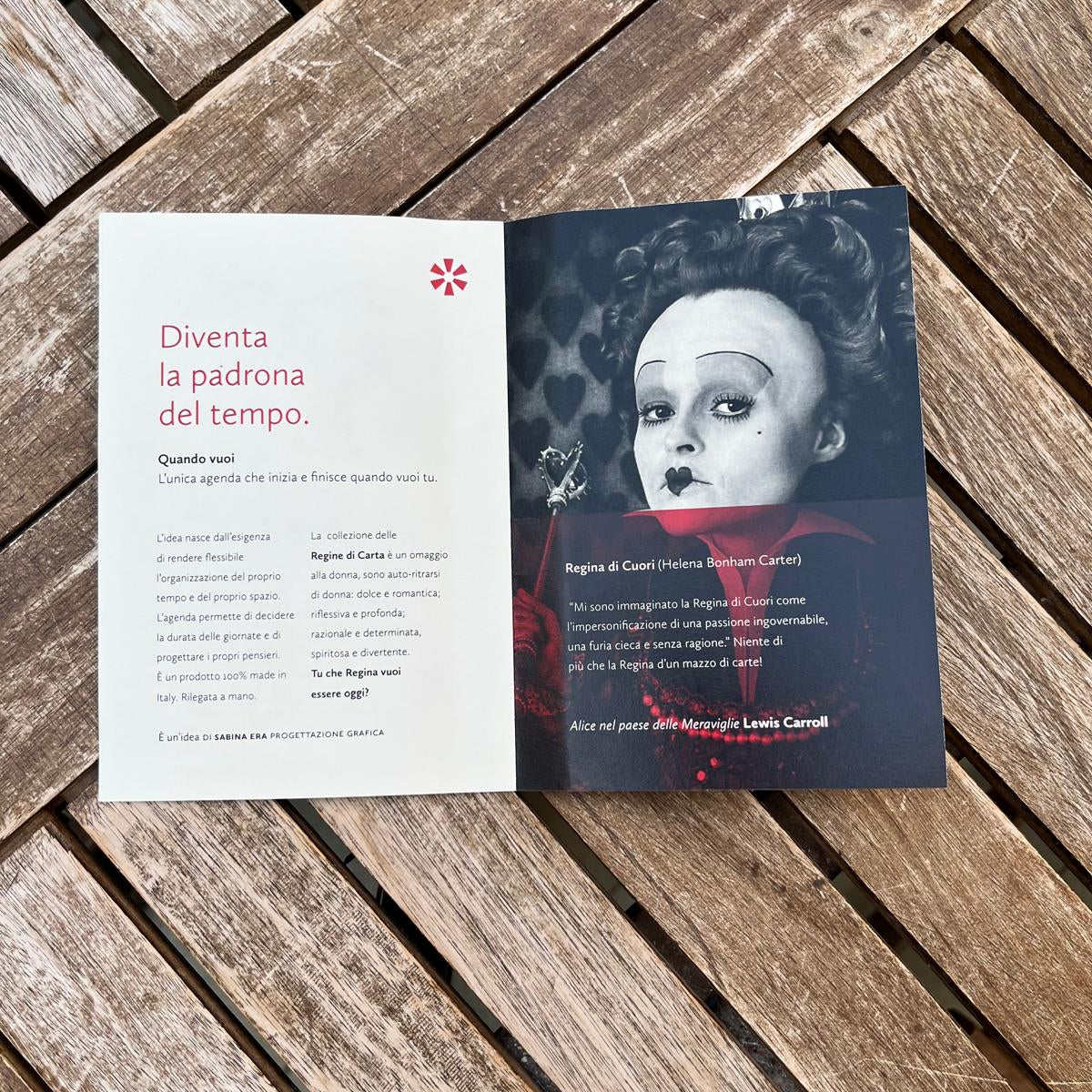 Notebook Diary-Regina di Cuori