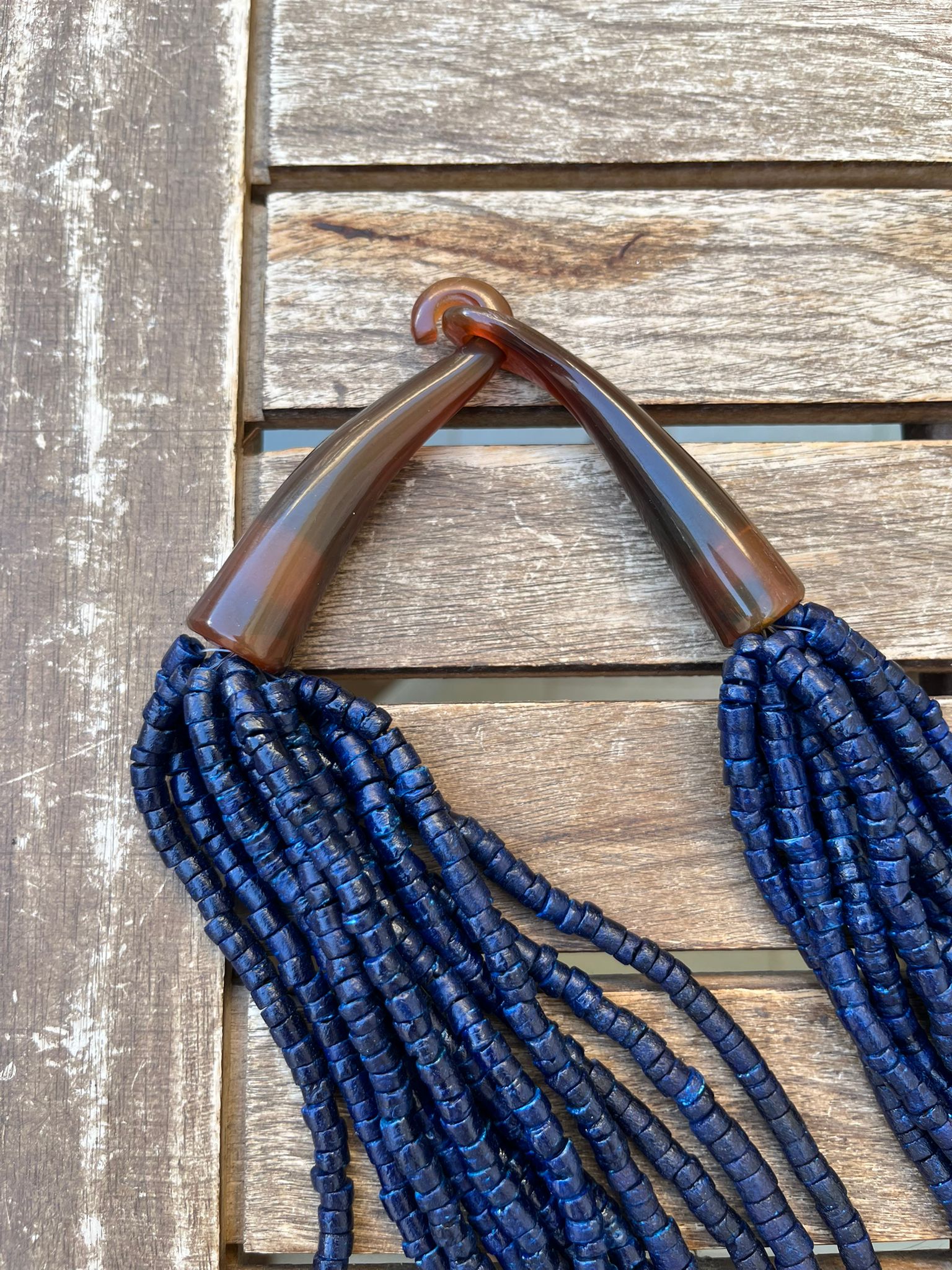 Collana Multifilo Blu