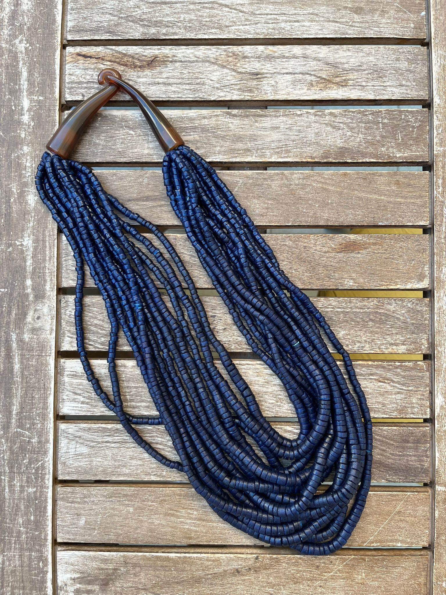 Collana Multifilo Blu
