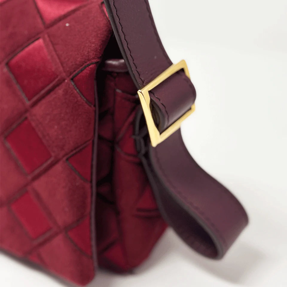 Lapat rombi burgundy