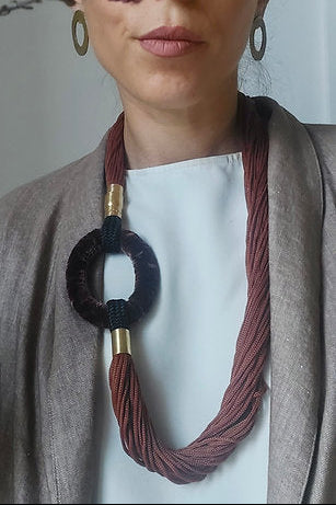 Collana V003 Elsa Multifilo