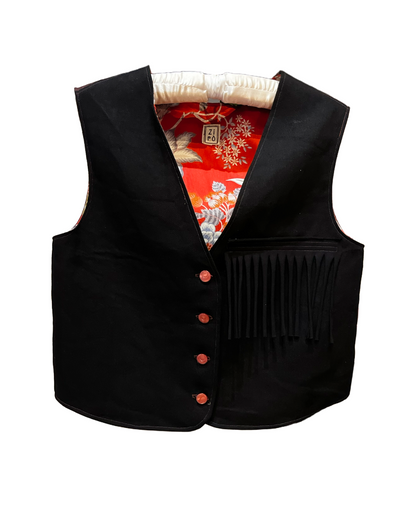 Gilet tessuto
