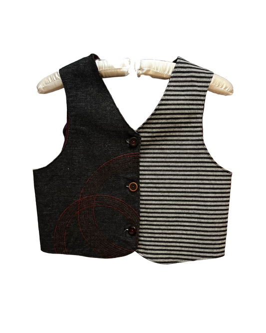 Gilet tessuto