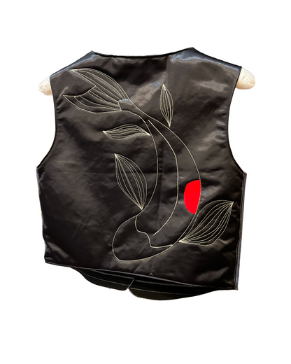 Gilet tessuto