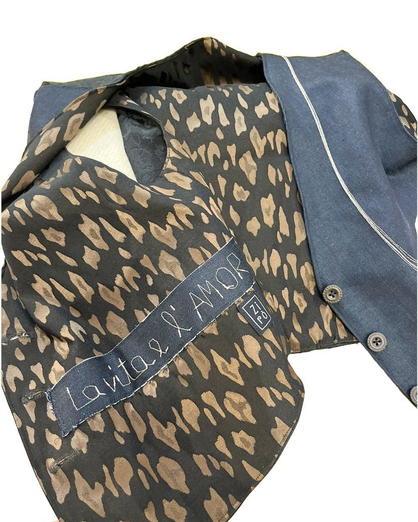 Gilet tessuto