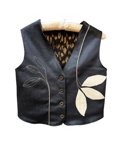 Gilet tessuto