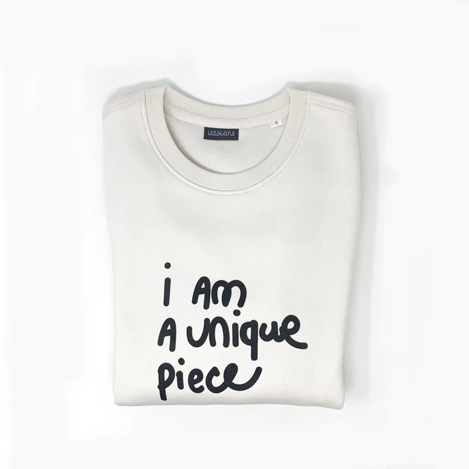 Felpa I.A.U.P. Vintage White