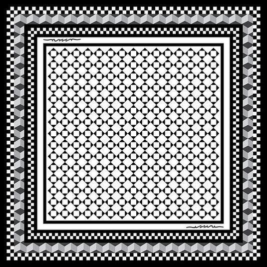 Foulard in seta linea Pumpej - 'NCIGNA''