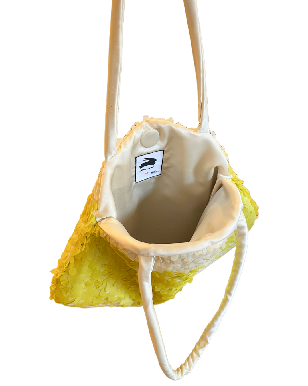 Borsa 'Cerchio' con pailletes