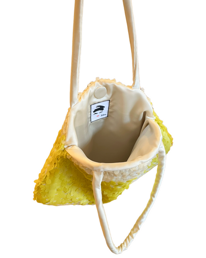 Borsa 'Cerchio' con pailletes