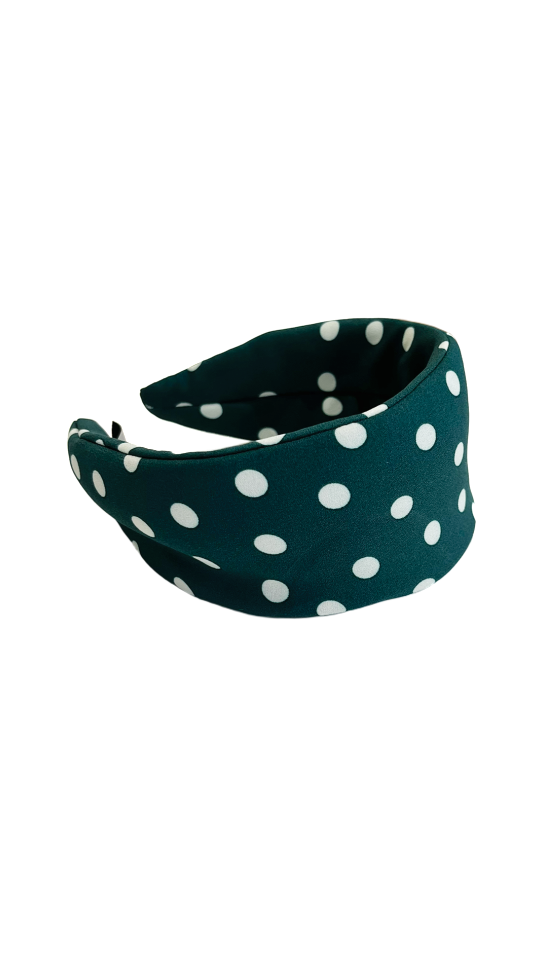 Cerchietto per capelli a fascia/ pois