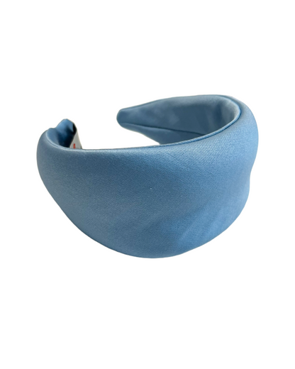 Single-color headband (cool tones)
