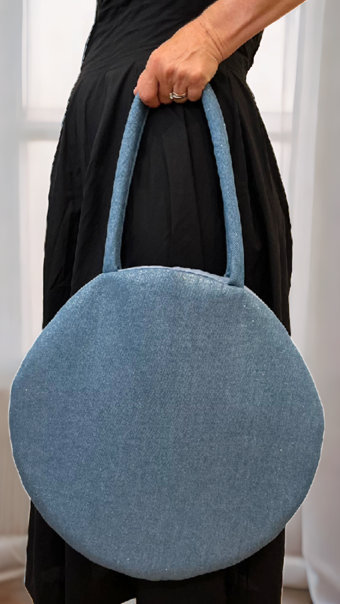 Borsa 'Cerchio' in tessuto