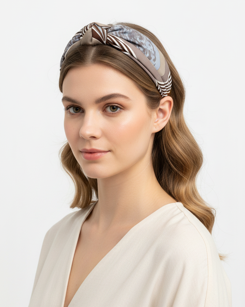 Knotted hair band (various colors)