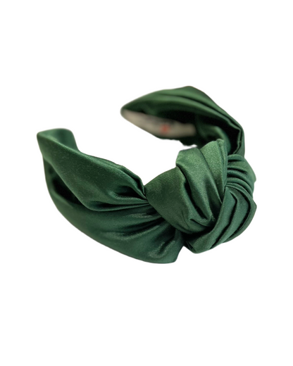 Cerchietto per capelli con nodo/monocolore (colori vari)