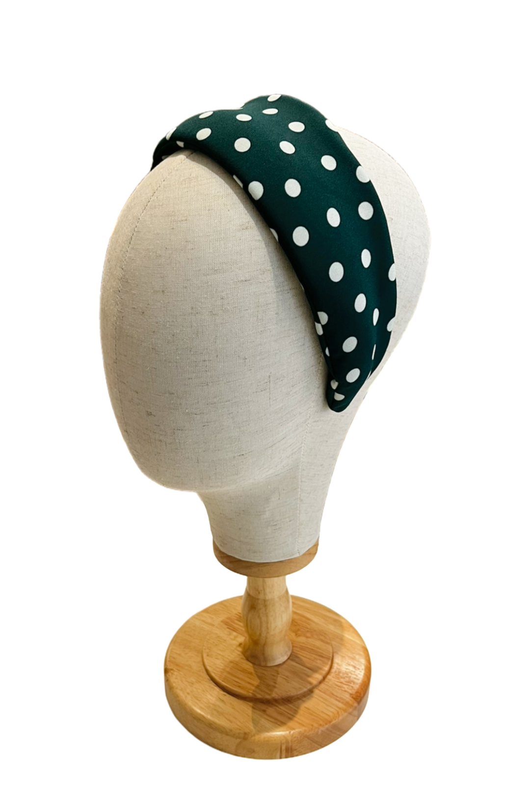 Cerchietto per capelli a fascia/ pois