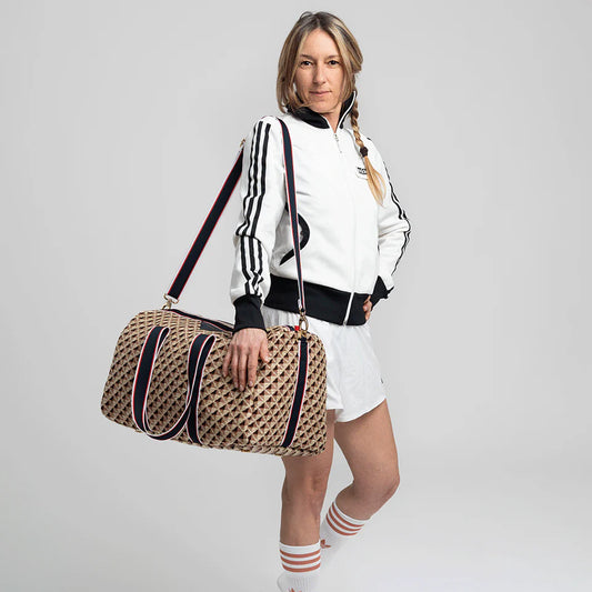 An exclusive bag that combines elegance, sportiness, and sustainability
