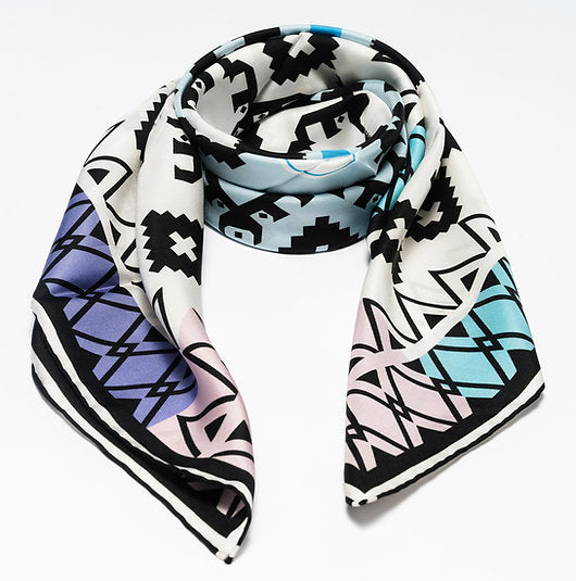 Foulard in seta linea Telaio - 'MYAYA'