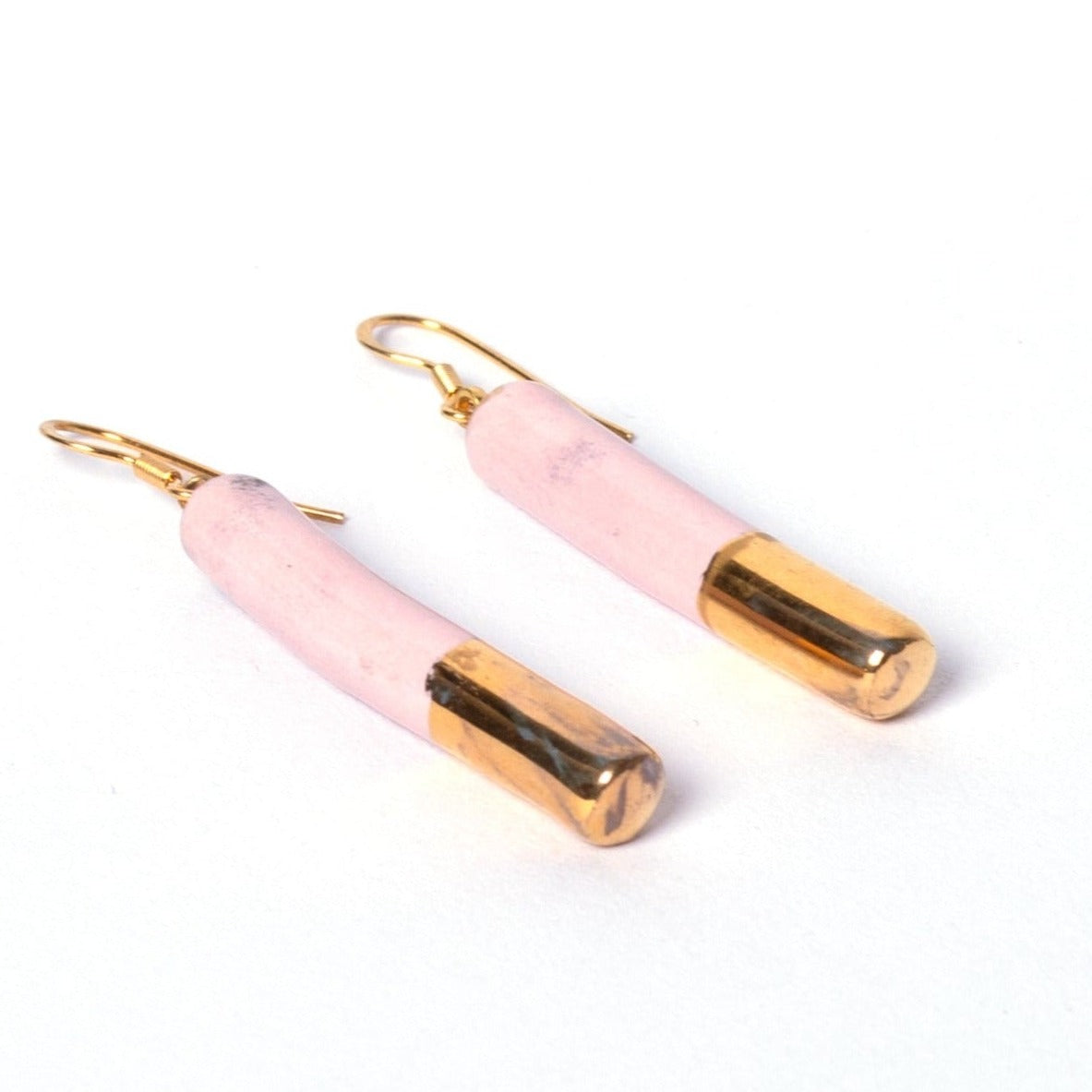 Orecchini a cilindro Rosa