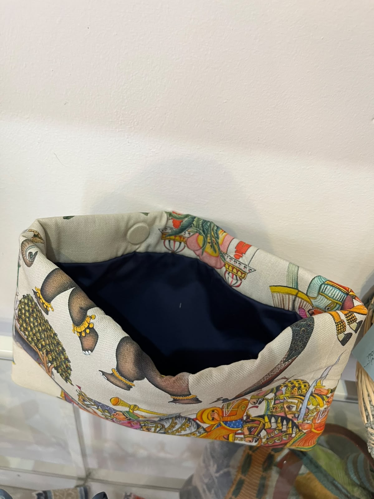 Borsa in tessuto 'Poppy' Large