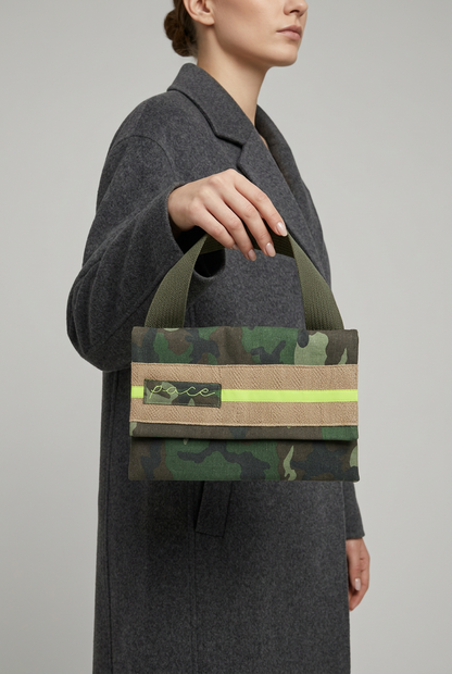 Camouflage fabric pouch
