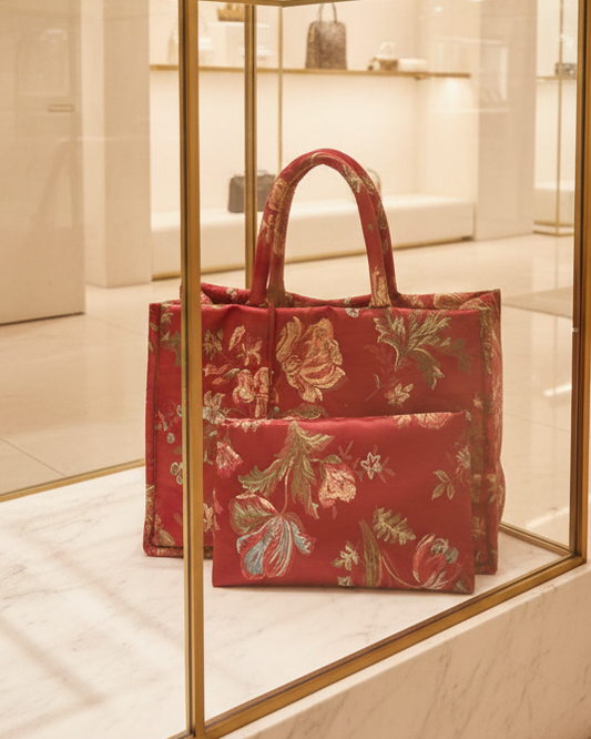 ‘Poppy’ Large Fabric Bag