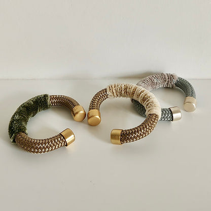 Bracciale manetta Velluto